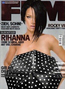 Rihanna na titulce německého FHM